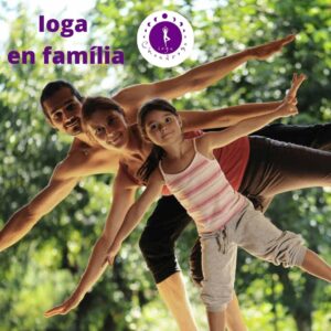 Ioga en família - Yoga en familia